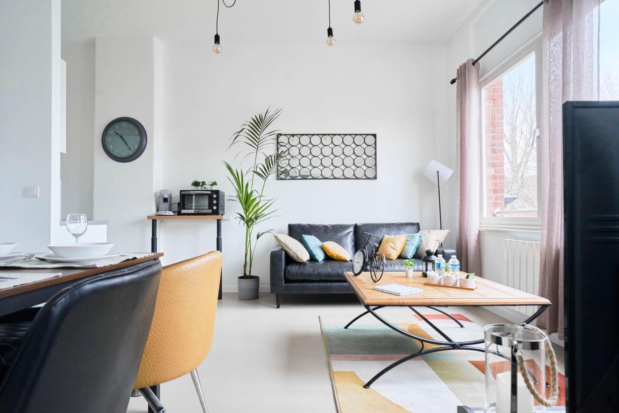 Locationstourcoing - Le Dron Apartment ภายนอก รูปภาพ